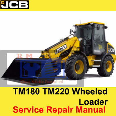 Jcb Tm Tm Wheeled Loader Service Repair Manual