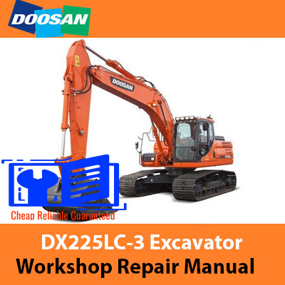 Doosan DX80R Excavator Workshop Repair Manual