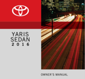 Toyota Yaris Owners Manual