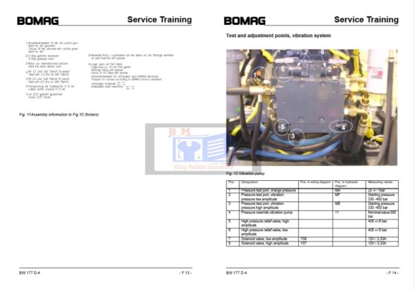 Bomag service manual