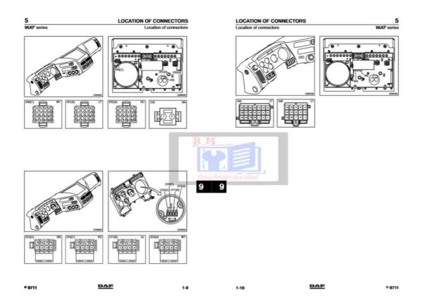 DAF 95 XF Maintenance Manual