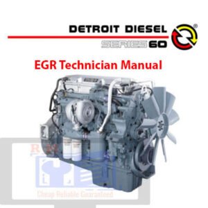 Detroit Diesel series 60 EGR Technician Manual