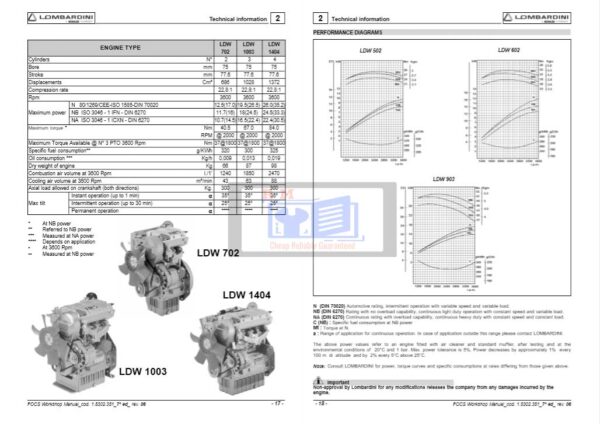 FOCS Engine Series Workshop Manual