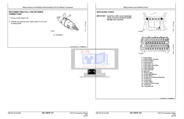 Hitachi EX110-5 Excavator Manual