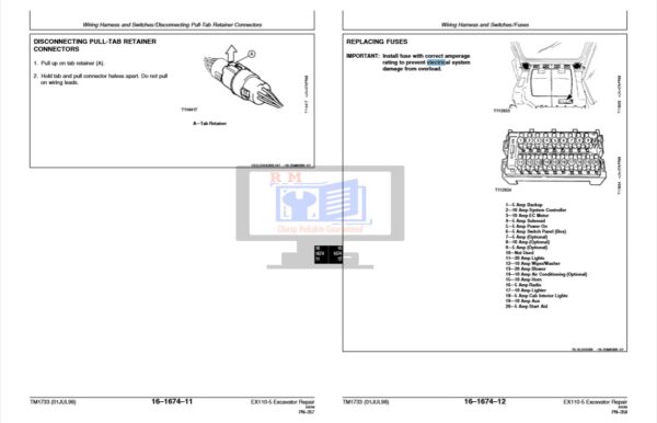 Hitachi EX110-5 Excavator Manuals