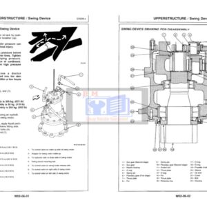Hitachi EX200-2 Excavator Workshop Manual
