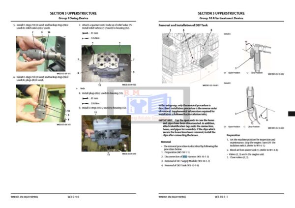 Hitachi EX3600-7B Manual