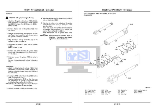 Hitachi ZW20 Manual