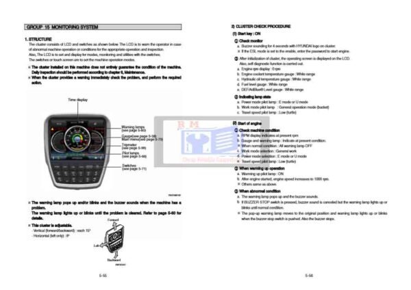 Hyundai HX130LCR Repair Manual