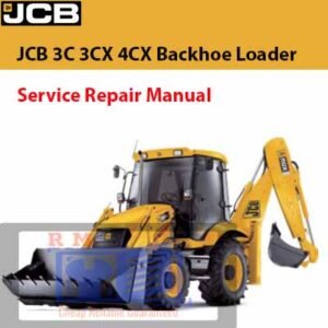 JCB 3C 3CX 4CX Backhoe Loader