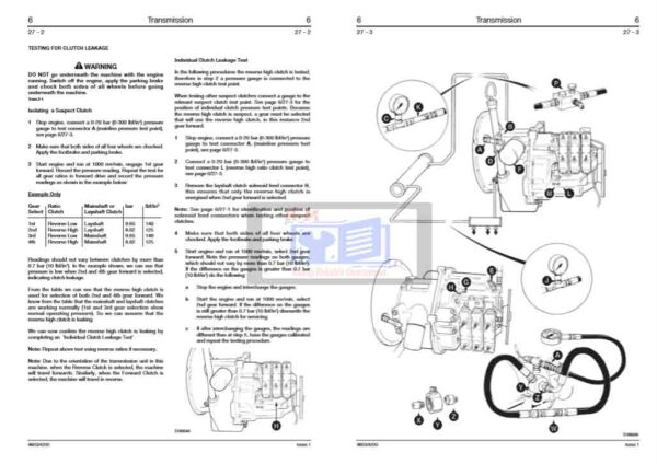 JCB 408 Wheel Loader Service Manual