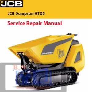 JCB Dumpster HTD5 Service Repair Manual