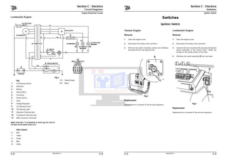 JCB Dumpster HTD5 Service Repair Manual