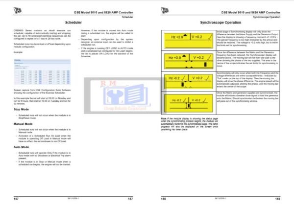 JCB Generator Panel Service Manual