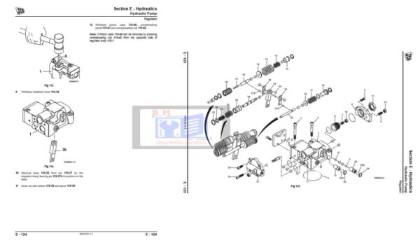 JCB JS210 Excavator Service Manual