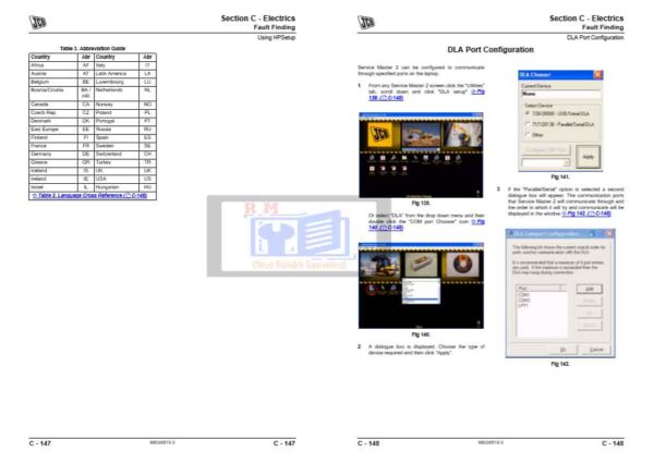 JCB JS240 Excavator Service Manual