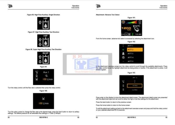 JCB JS300 Excavator Service Manual