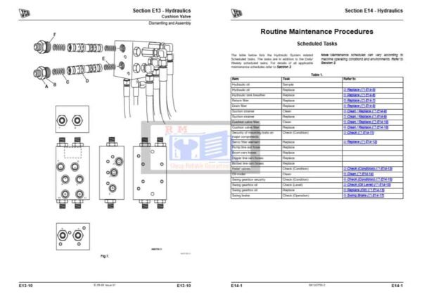 JCB JS300 Manual