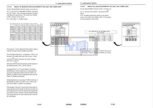 Kobelco CKE600 Crane Manual