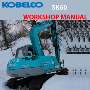 Kobelco SK 60 shop Manual