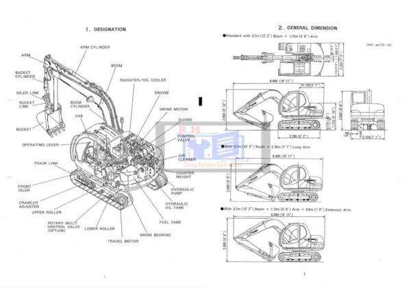 Kobelco SK60 Mark 5 Workshop Manual