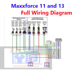 International Maxxforce 11 and 13 Engine Full Wiring Diagram
