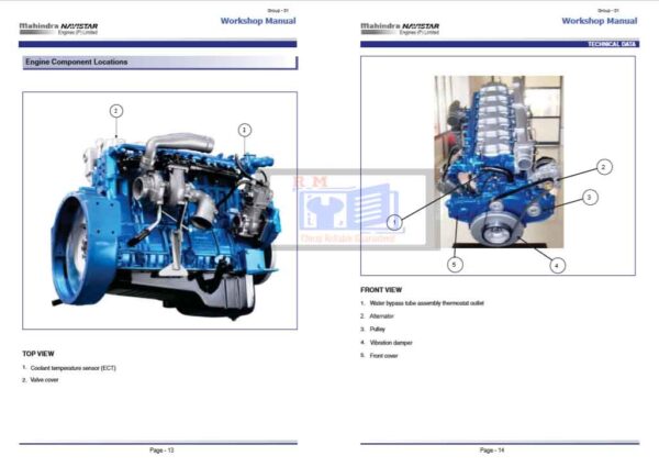 Navistar Acteon 6.12 workshop manual