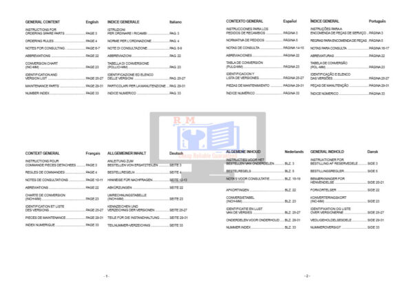 New Holland E245B Excavator Parts