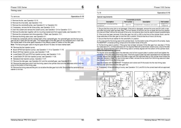 Perkins Engine service manual