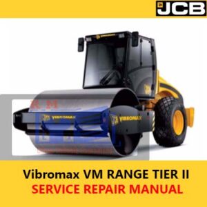 JCB Vibromax VM RANGE TIER II Service Repair Manual