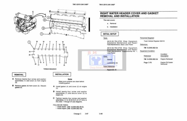 Cummins V903C repair manual