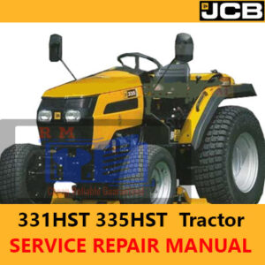 JCB Tractor 331HST_335HST Service Manual