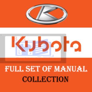 Kubota Workshop Manual Repair Manuals Collection