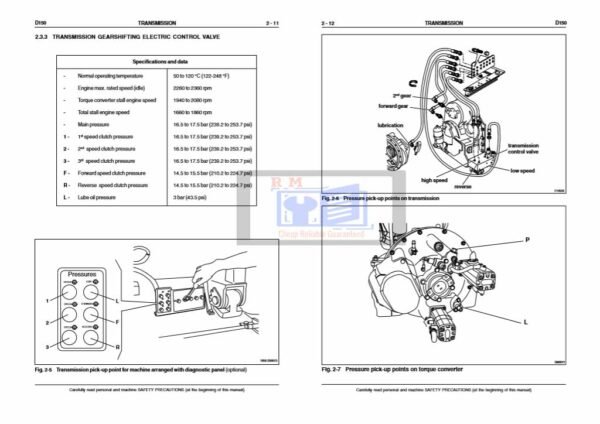 New Holland D150 Repair Manual