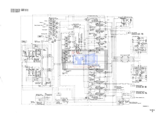 Komatsu PC100-5 PC120-5 Excavator Workshop Manual - Image 6