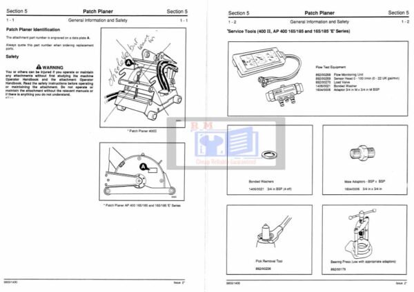 JCB General Attachments Service Repair Manual - Image 4