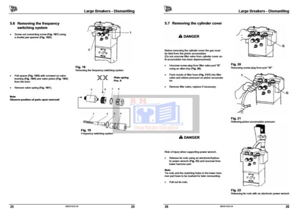 JCB Breaker Service Manual