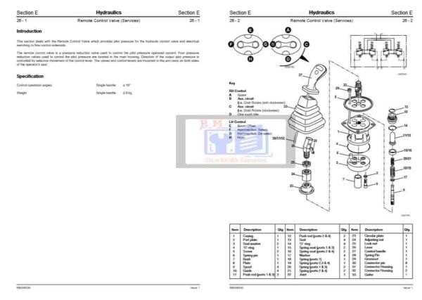 JCB JZ70 Repair manual