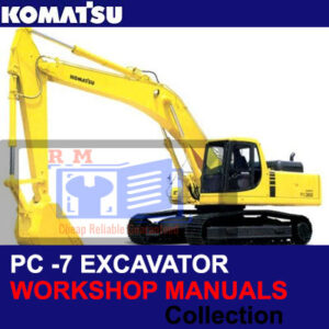 Komatsu Excavator Repair manual pdf 1