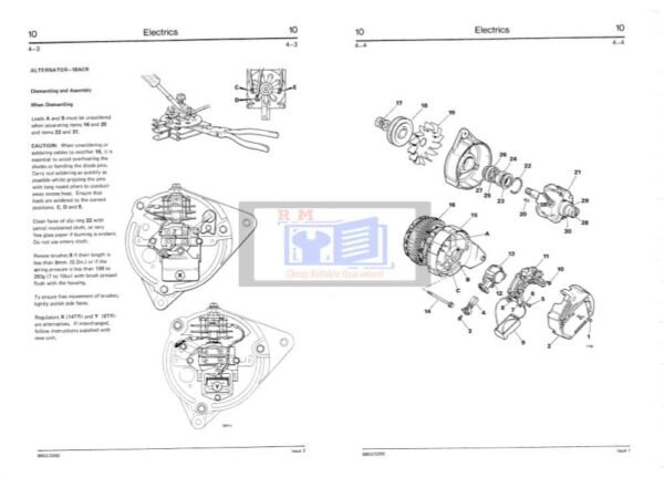 JCB 520 TO 540 Loadall Range Service Repair Manual - Image 5