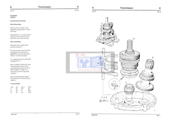 JCB 520 TO 540 Loadall Range Service Repair Manual - Image 3