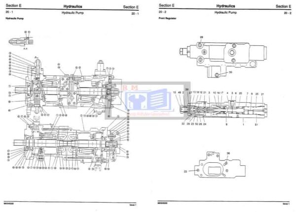 JCB JS130W, JS150W Wheeled Excavator Service Repair Manual - Image 3