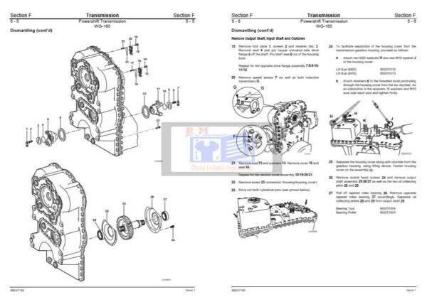 JCB Articulated Dump Truck 714 and 718 Service Repair Manual - Image 3