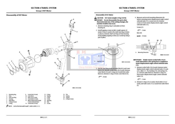 Hitachi ZW120-5B Wheel Loader Workshop Manual