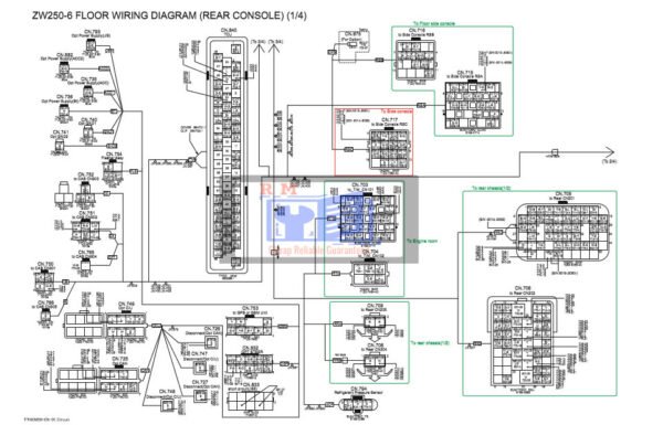 Hitachi ZW250-6 Wheel Loader Workshop Manual and Diagrams - Image 4