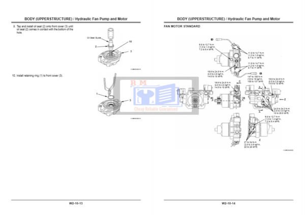 Hitachi ZW220 ZW250 Wheel Loaders Workshop Manual - Image 4