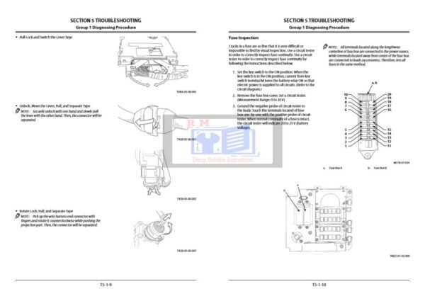 Hitachi ZW120-5B Wheel Loader Technical Troubleshooting Manual - Image 5