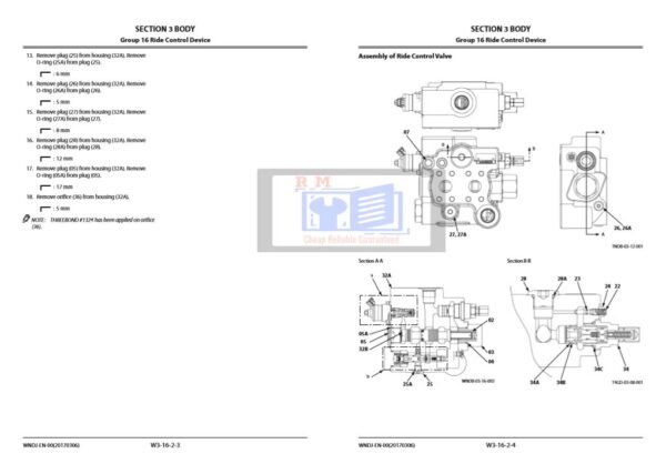 Hitachi ZW180-5A Wheel Loader Workshop Manual and Diagrams - Image 4