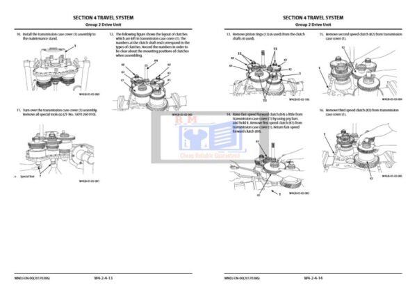 Hitachi ZW180-5A Wheel Loader Workshop Manual and Diagrams - Image 5