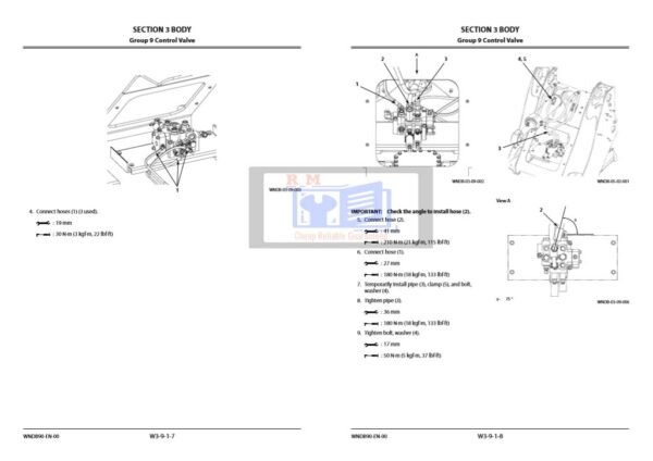 Hitachi ZW180-5B Wheel Loader Workshop Manual and Diagrams - Image 6